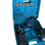 Батериска бушилица/шрафилица 12V со додатоци