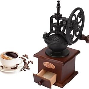 Рачна мелница за кафе | Ретро дизајн со прилагодувања